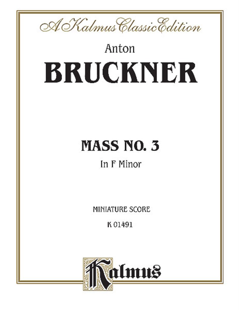 Mass No. 3 in F Minor